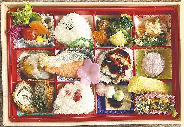 彩り豊かなお弁当