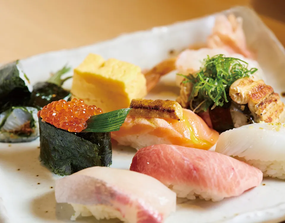 すし懐石 大蔵白仙のおまかせにぎり