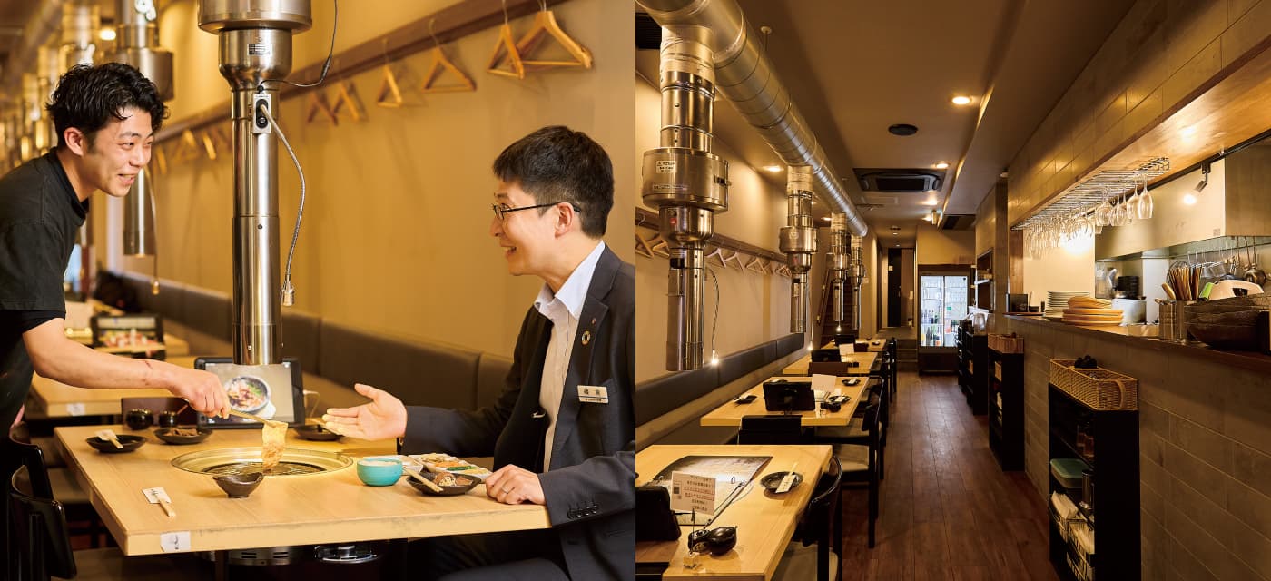 焼きしゃぶ 天幕 しゃぶしゃぶ 