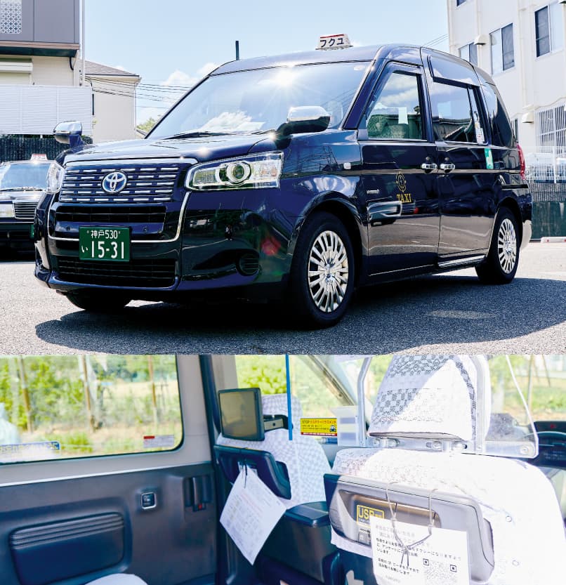メイン車両として幅広く活躍するJPN TAXI
