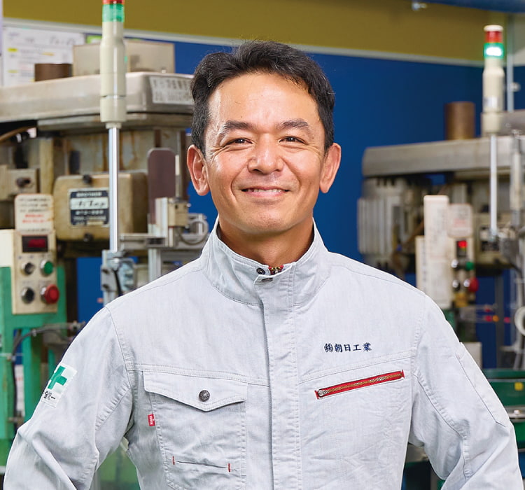 代表取締役社長　田簔 真司 氏