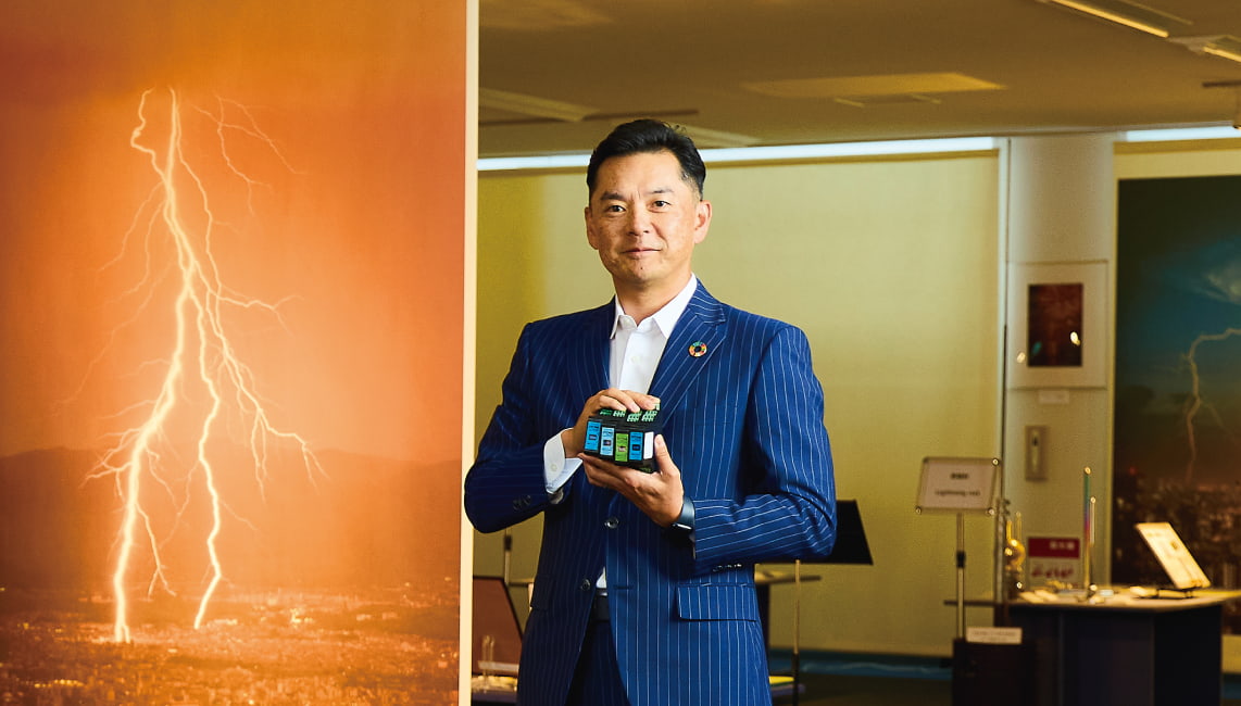 音羽電機工業株式会社代表取締役社長吉田 厚氏