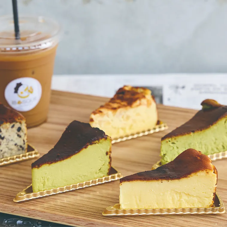 iBASQUEのバスクチーズケーキ
